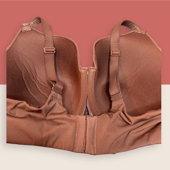 🤎 BARE NECESSITIES FAVORITE T-SHIRT BRA COCO BROWN 38DD ADJUSTABLE STRAPS - Picture 3 of 9